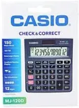 CASIO CALCULATOR MJ-120D
