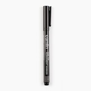 PERMANENT MARKER BLACK COLOUR [THIN POINT]