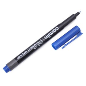 PERMANENT MARKER BLUE COLOUR [THIN POINT]