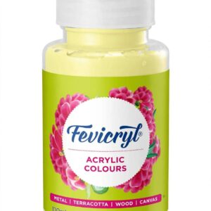 FEVICRYL ACRYLIC COLOURS 100 ML LEMON YELLOW -11