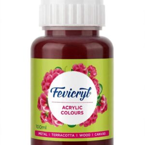 FEVICRYL ACRYLIC COLOURS 100 ML MAROON-14