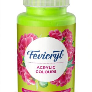 FEVICRYL ACRYLIC COLOURS 100 ML NEON GREEN 012