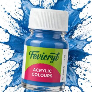 (FEVICRYL) ACRYLIC COLOURS (15ML) (CERULEAN BLUE) NO- 32