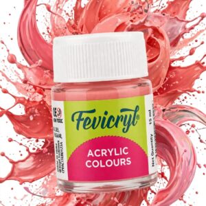 (FEVICRYL) ACRYLIC COLOURS(15ML) (SALMON PINK) NO-65