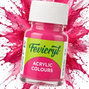 FEVICRYL ACRYLIC COLOURS (15 ML) N0-18 PINK