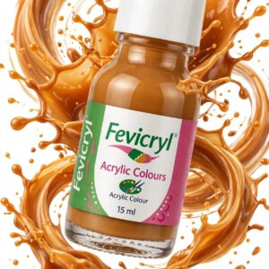 FEVICRYL ACRYLIC COLOURS (15 ML) N0-05 DARK BROWN