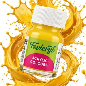 FEVICRYL ACRYLIC COLOURS (15 ML) N0-03 CHROME YELLOW