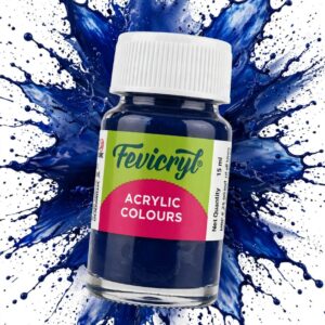 FEVICRYL ACRYLIC COLOURS (15 ML) N0-19 PRUSSIAN BLUE