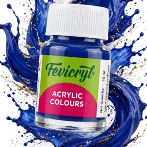FEVICRYL ACRYLIC COLOURS (15 ML) N0-23 ULTRA MARINE BLUE