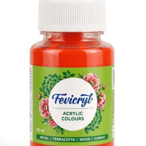 FEVICRYL ACRYLIC COLOURS 100 ML VERMILION -24