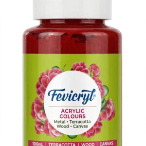 FEVICRYL ACRYLIC COLOURS 100 ML  INDIAN RED -10