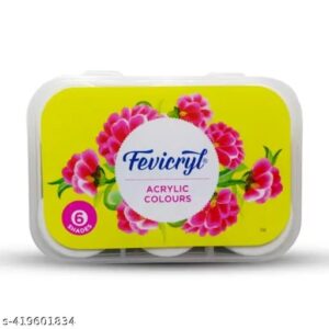Fevicryl (Acrylic colours) 6 shades