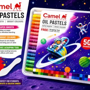 Camel oil pastels (50 Shades)