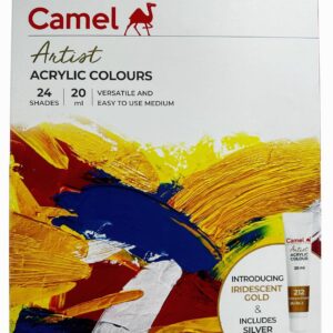CAMEL ARTIST ACRYLIC COLOURS (24 SHADES) 20 ml