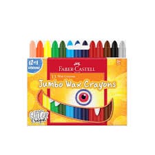 13 Wax Crayons Jumbo Wax Crayons