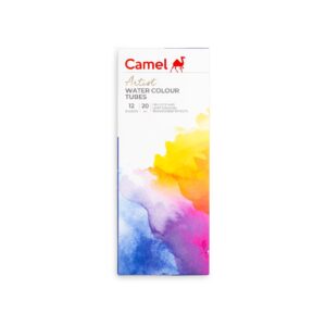 CAMEL ARTIST WATER COLOURS TUBES (12 SHADES) 20 ml