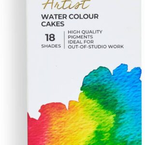 CAMEL ARTIST  WATER COLOUR CAKES (18 SHADES)