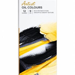 CAMEL ARTIST OIL COLOURS (12 SHADES)  9 ml