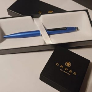 CROSS METALIC BLUE  BALL PEN
