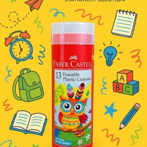 13 Erasable PLastic Crayons